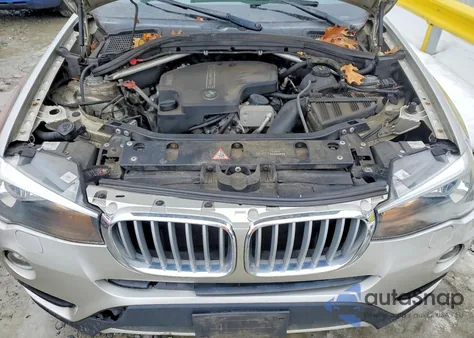 2015 BMW X3 xDrive28I from USA, damaged, VIN 5UXWX9C53F0D44062